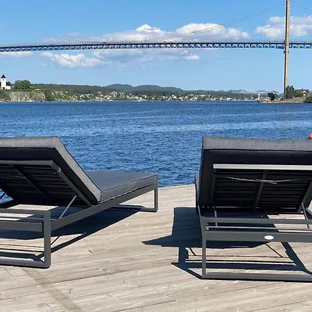 Unikt Med Stor Privat Brygge * Bamble