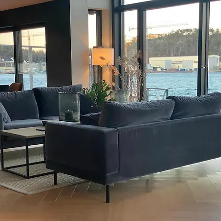 Unikt Med Stor Privat Brygge ヴィラ